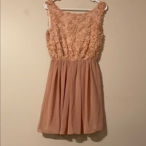 Beautiful Dress with Flower Detail